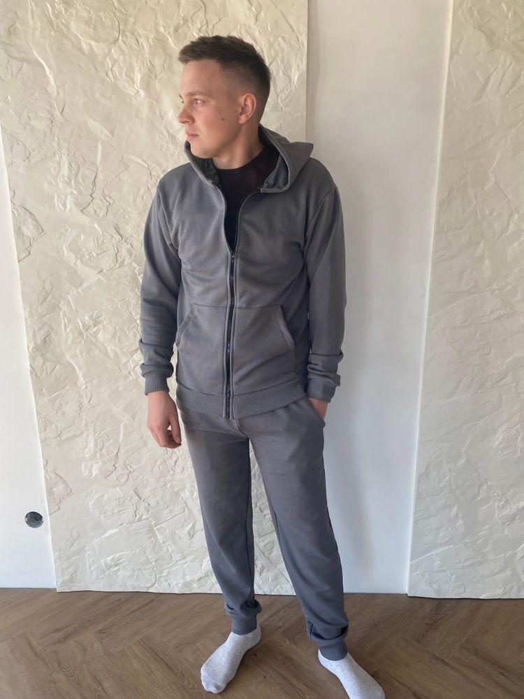 Демісезонний спортивний костюм унісекс графіт XXXL-XXXXL U_Sport_Graphite_Demi_XXXL-XXXXL фото